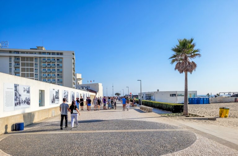 The smaller and atmospheric town of Espinho