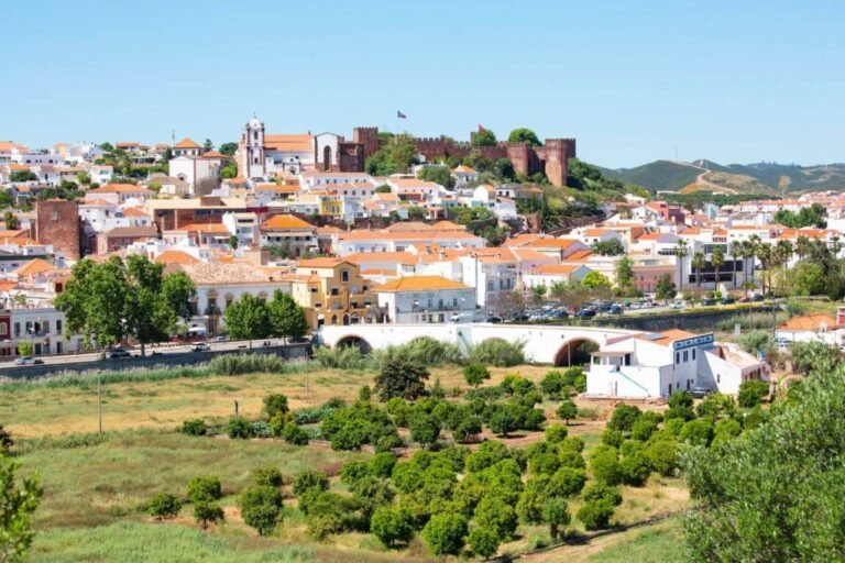 Silves, a city on the Arade River