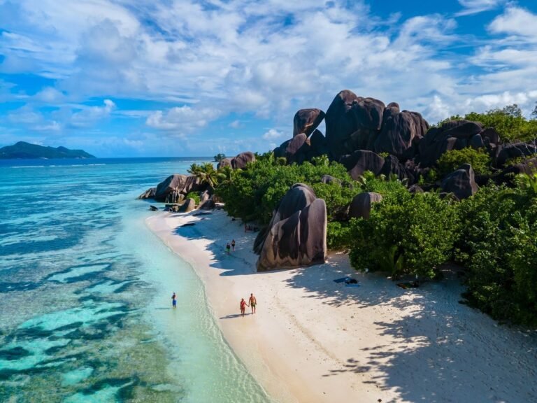 La Digue Island is famous for its tourism