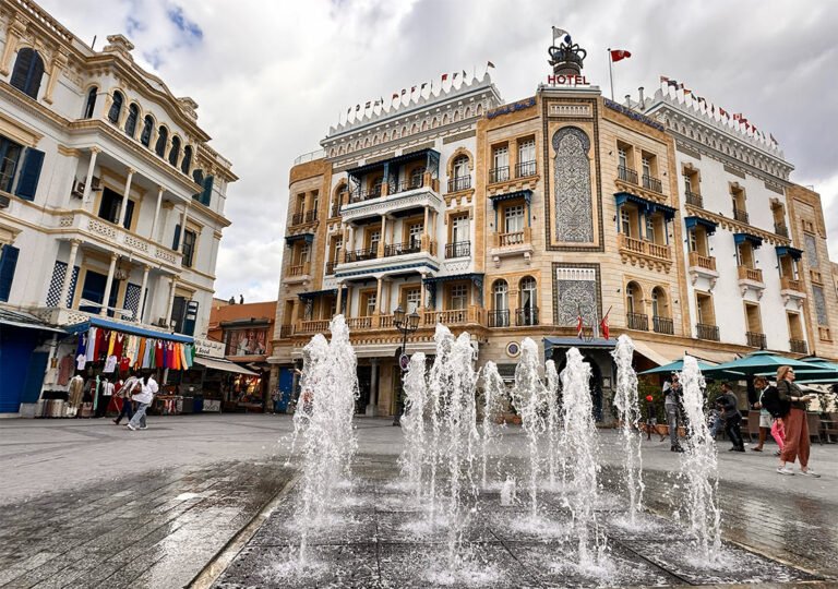 Tunis, the capital of Tunisia, is an important tourist destination. 